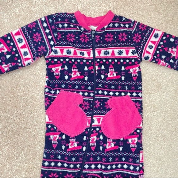 5/$20 bundled BABY/TODDLER🐒MONKEY BARS, 24 MONTH FIT Footed Fleece PJ - Picture 6 of 9